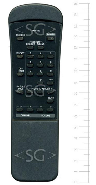 Пульт дистанционного управления для JVC RM-C530
